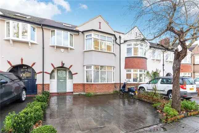 Terraced house for sale in Magdalen Road, London SW18