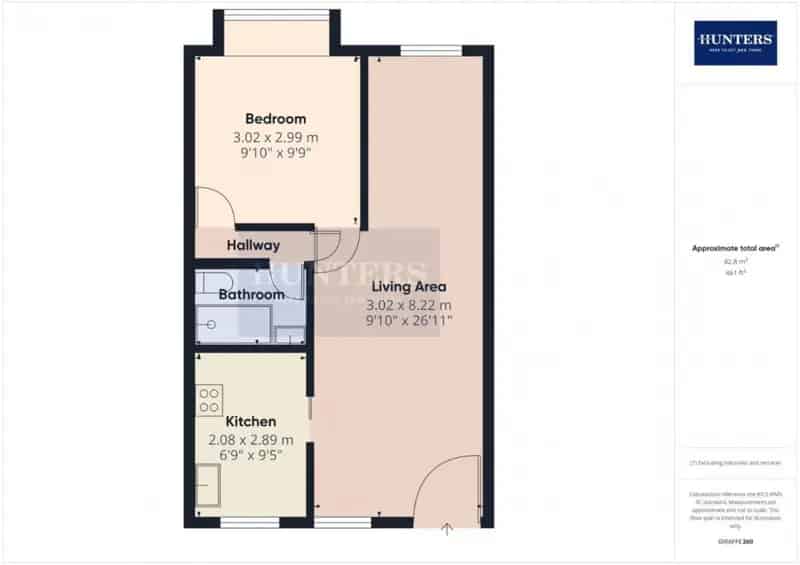 1 Bed Flat for Sale Over 55s Retirement Apartment