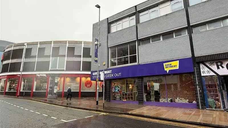 Hanley City Centre Retail Unit - High Footfall Location