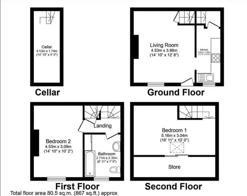 Two Bedroom House in Lee Mount Near Amenities