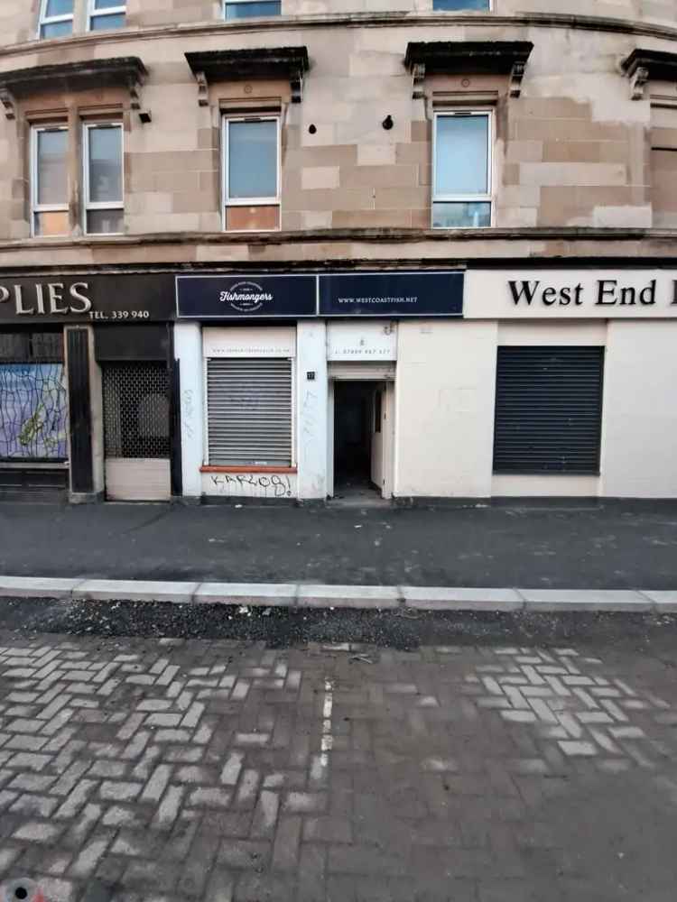 Ground Floor Retail Unit - Open Plan Space and Security Shutters