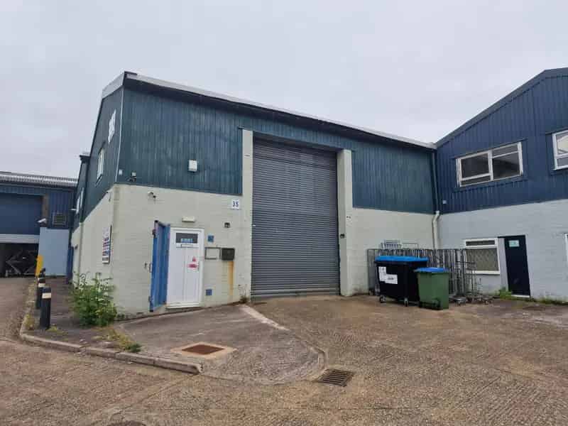 Steel Frame Warehouse with Office Space and Parking