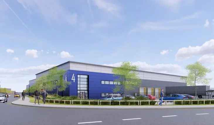 Mid-Tech Industrial Warehouse Units To Let Royston Gateway