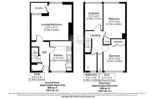 3 Bedroom Maisonette House to Rent Stepney Green