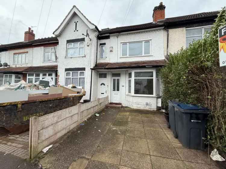 3 Bedroom Terraced House for Sale at Auction