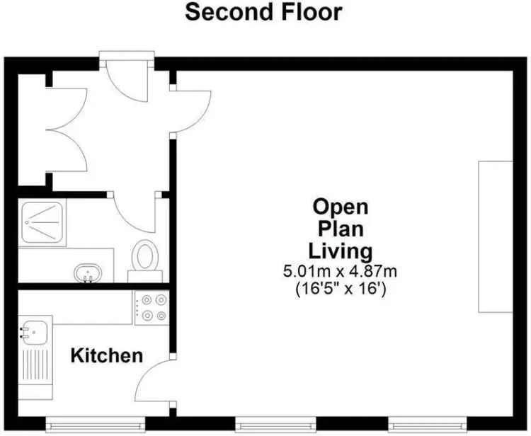 Brighton Studio Flat to Rent - Newly Carpeted