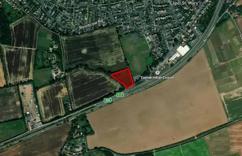 1.76 Acre Land Parcel Near Ipswich - Development Opportunity