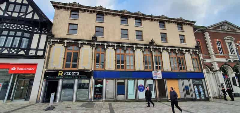 Entire Building For Sale with Retail Tenants and Vacant Office Space