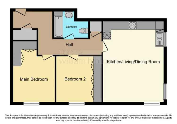 2 Bed Ground Floor Apartment Pelham Waterside NG2