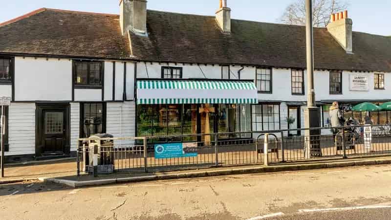 Cheam Village Retail Shop & Studio Flat - Grade II Listed