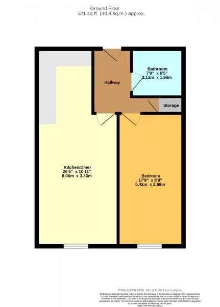 1 bedroom  Apartment