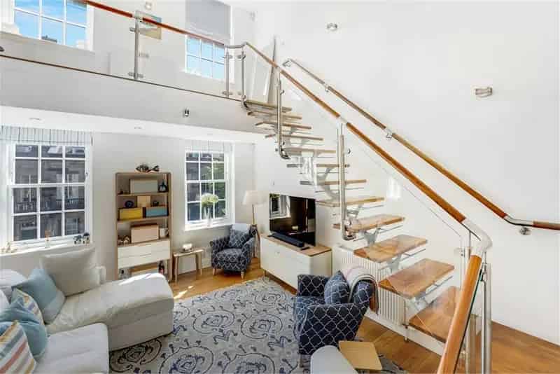3 Bed Flat Duplex with 2 Reception Rooms Edinburgh Hillside