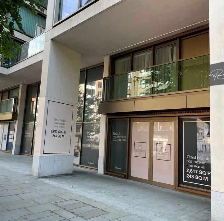 Kensington High Street Automotive Showroom To Let