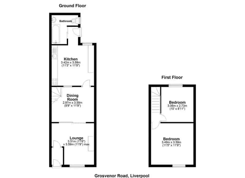 2 Bed Terraced House For Sale