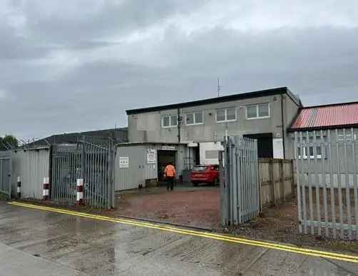 Industrial Workshop Facility For Sale Near Bellshill