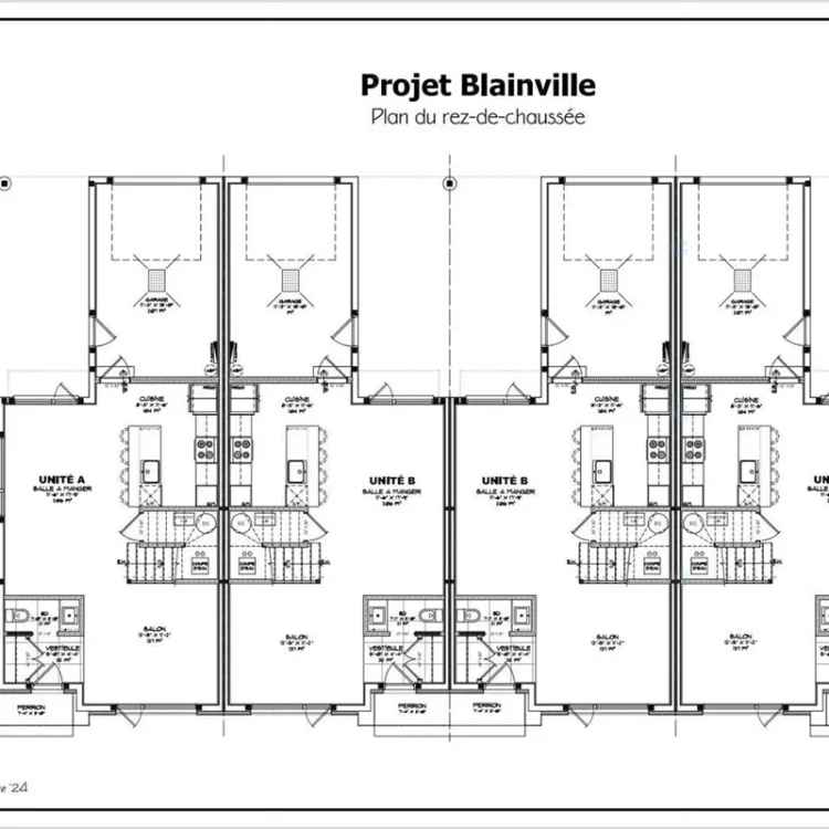New Townhouses in Chambéry Project