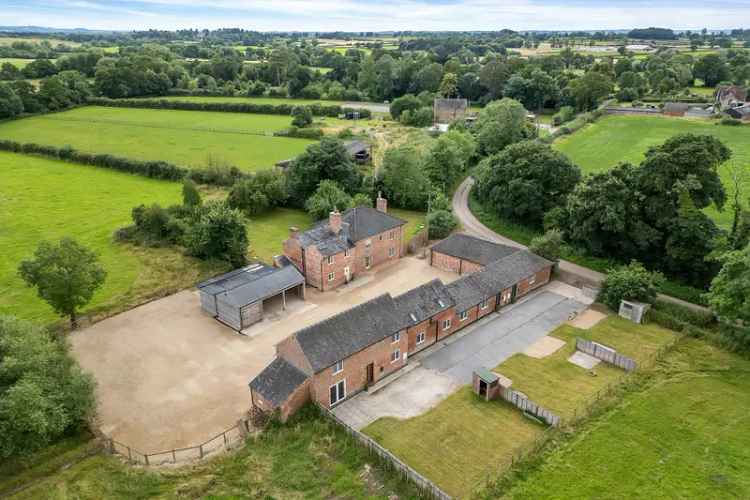 Grade II Listed Farmhouse 10 Acres Derbyshire