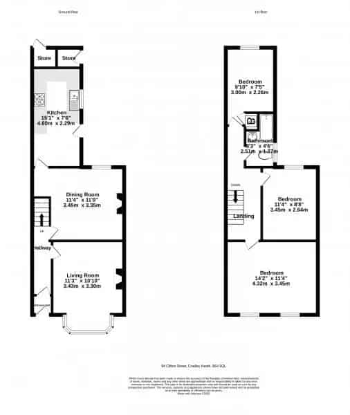 3 Bedroom Terraced House Near Old Hill Station