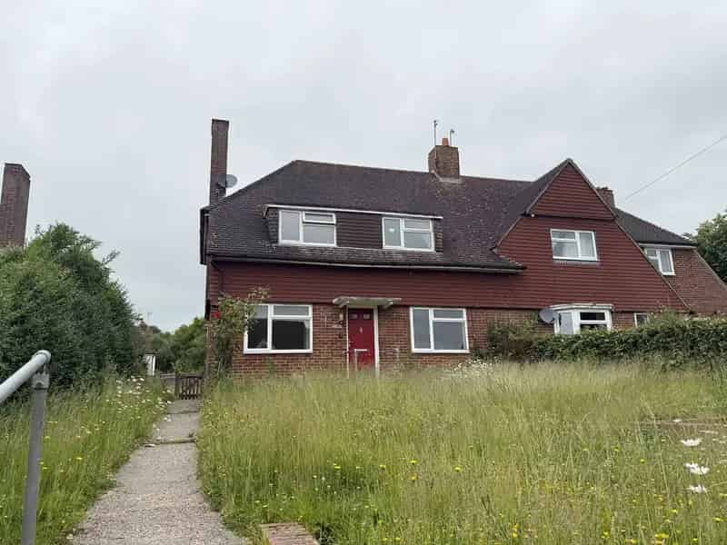 Semi Detached House Grafty Green Large Plot Needs Modernisation
