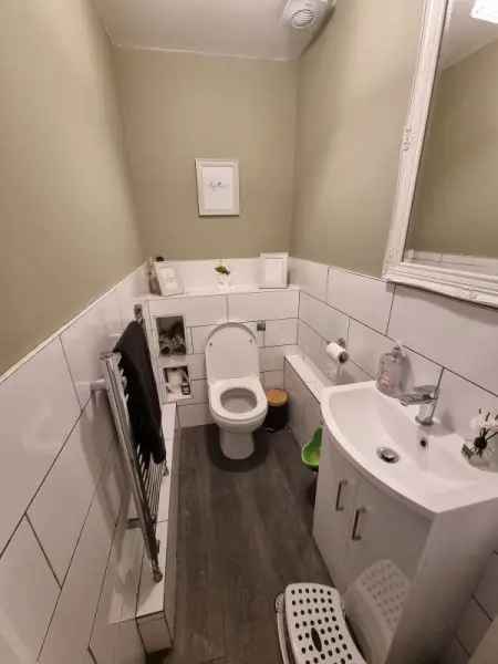 3 Bed House with Log Cabin and Modern Bathroom