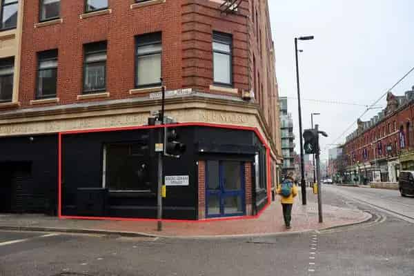 Sheffield City Centre Retail Unit to Rent