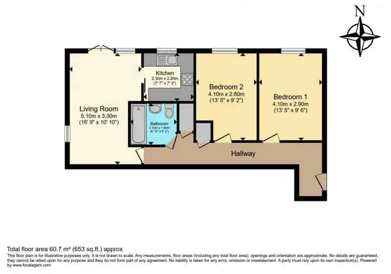 2 Bedroom Retirement Flat Windsor Court