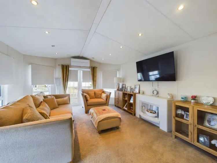 2 Bedroom Park Home for Sale - Modern Kitchen & Spacious Decking