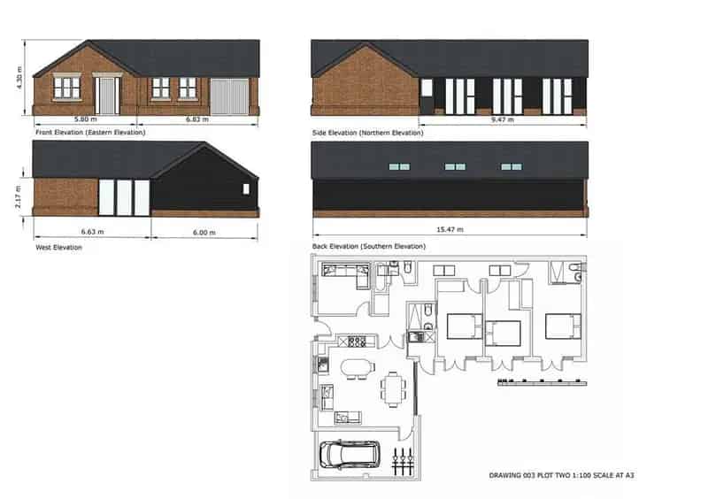 Freehold Detached House with Planning Permission for Three Dwellings