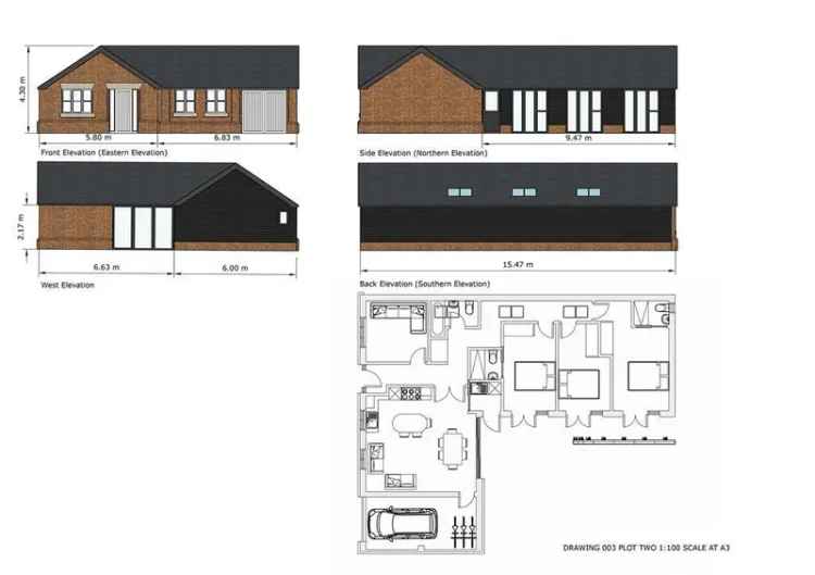 Freehold Detached House with Planning Permission for Three Dwellings