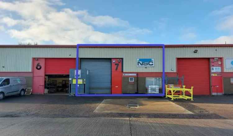 Mid-Terraced Industrial Unit with Office and Mezzanine