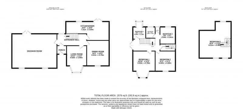 5 bedroom  Semi-detached house