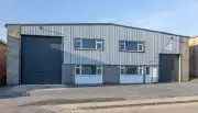 Steel Portal Frame Industrial Unit 54m Eaves