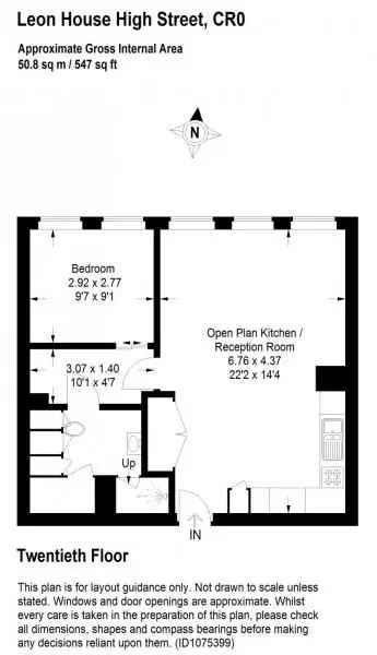 1 bedroom  Flat