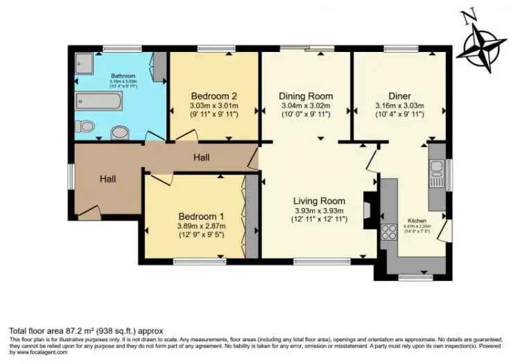 2 Bedroom Bungalow Grantham Modernisation Project