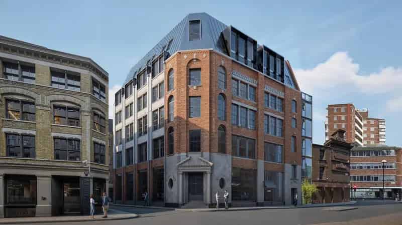 20000 sq ft HQ Office Space Clerkenwell Low Carbon Timber Extension