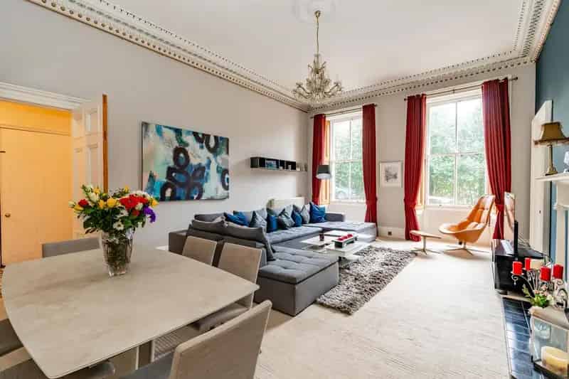 7 Bedroom Edinburgh Townhouse for Sale West End A Listed Georgian