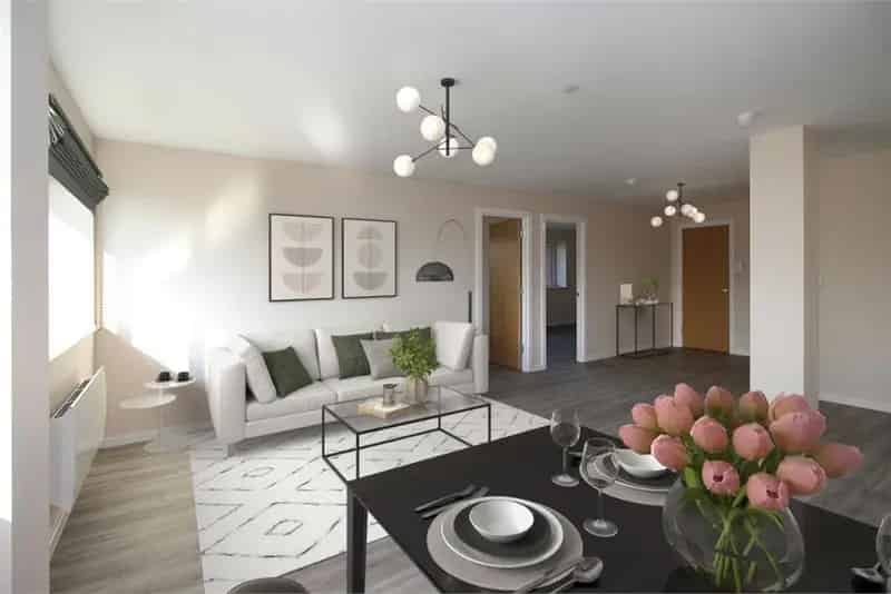 2 Bed Flat in Gorgie Edinburgh Modern Apartment near City Centre