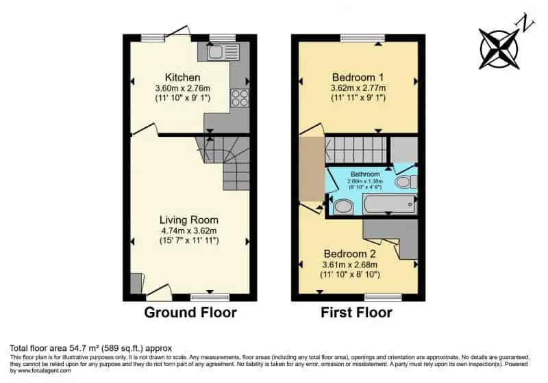 2 Bedroom End Terrace House Ely Near Train Station and Schools