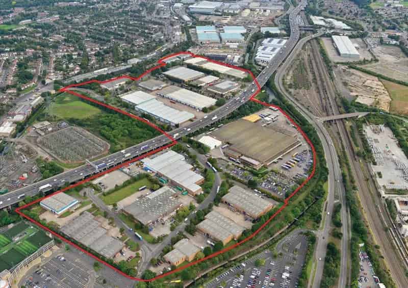 Gravelly Industrial Park Units: 1,100,000 sq ft of Warehouse Space