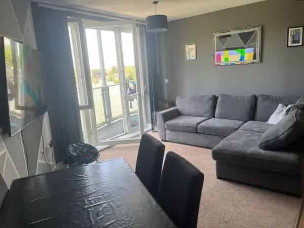 Spacious 2-Bedroom Lake View Flat with Balcony and Parking