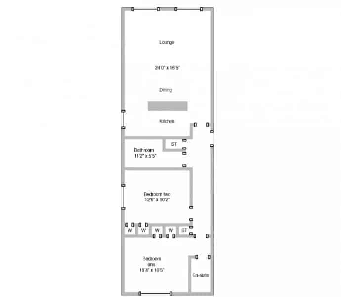 2 Bedroom Flat Finnieston City Centre