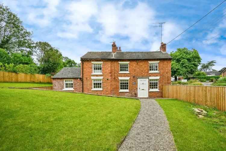 2 Bedroom Detached House for Sale Eccleshall Staffordshire