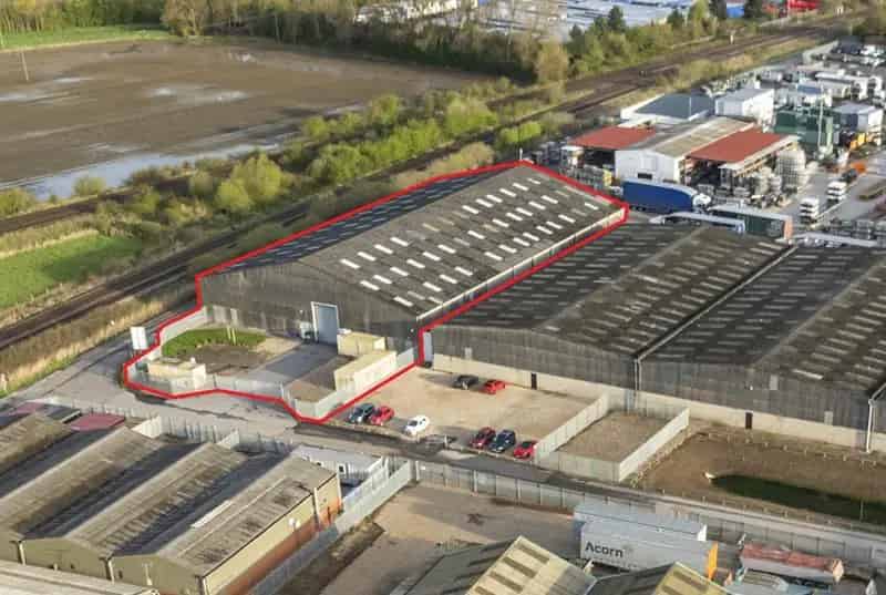 Industrial Warehouse Unit with Office Space and Yard