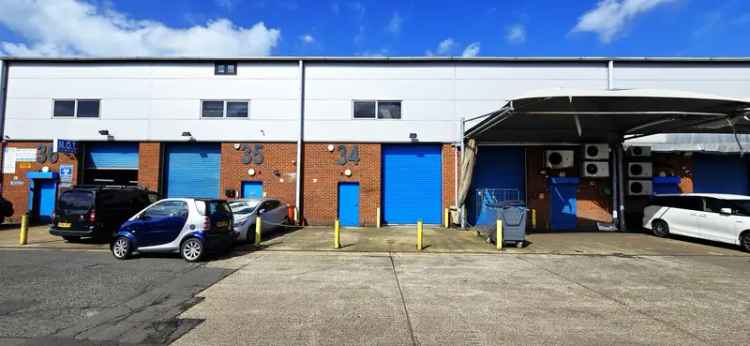 Modern Industrial Warehouse Unit with Mezzanine Floor