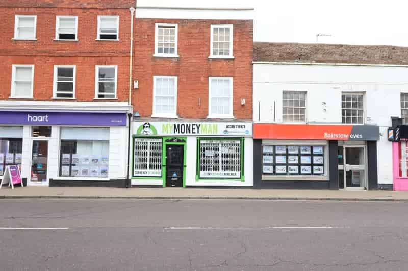 Grade II Listed Shop with Flats in Witham Town Centre