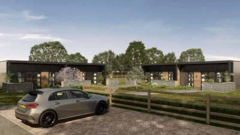 2 Bed Semi-Detached Holiday Home Caldecott Hall Country Park