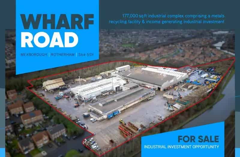 177000 Sq Ft Industrial Complex Metal Recycling Facility Investment Opportunity