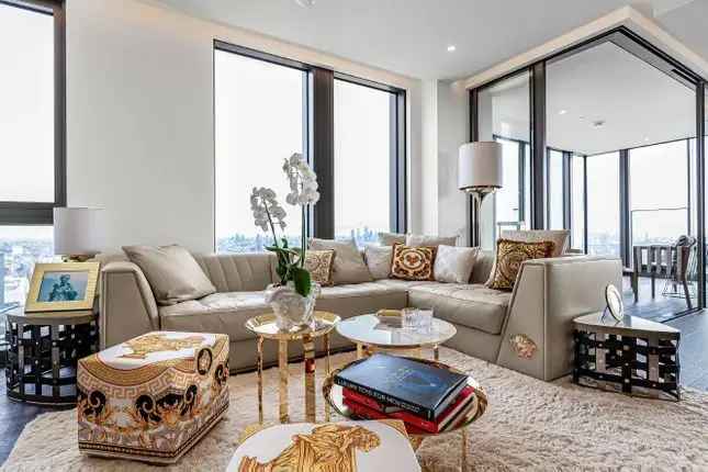 Luxury 5-Bedroom Penthouse with Winter Garden Nine Elms London
