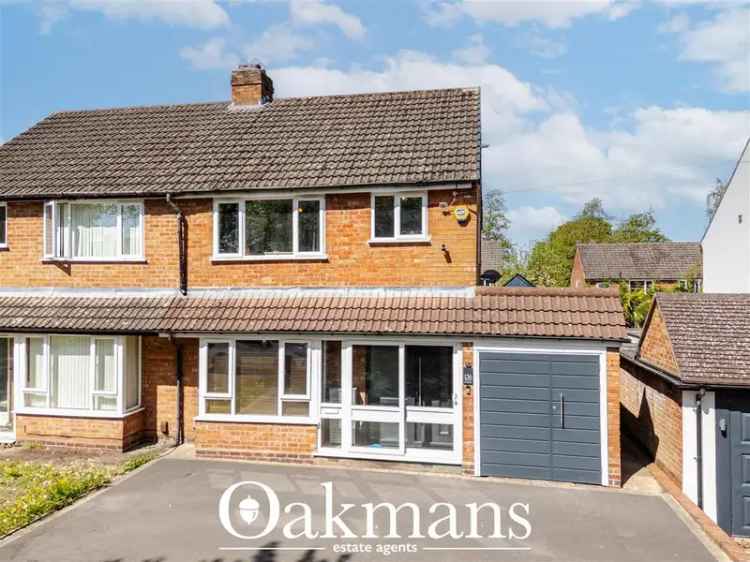 3 Bedroom Semi-Detached House for Sale in Shirley Solihull