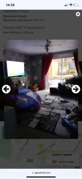 Two Bedroom House With Big Garden Near Bus Stop And School